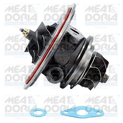Core assembly, turbocharger